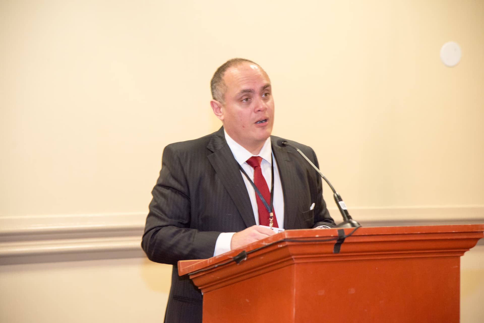 Dr. Alex del Carmen presenting