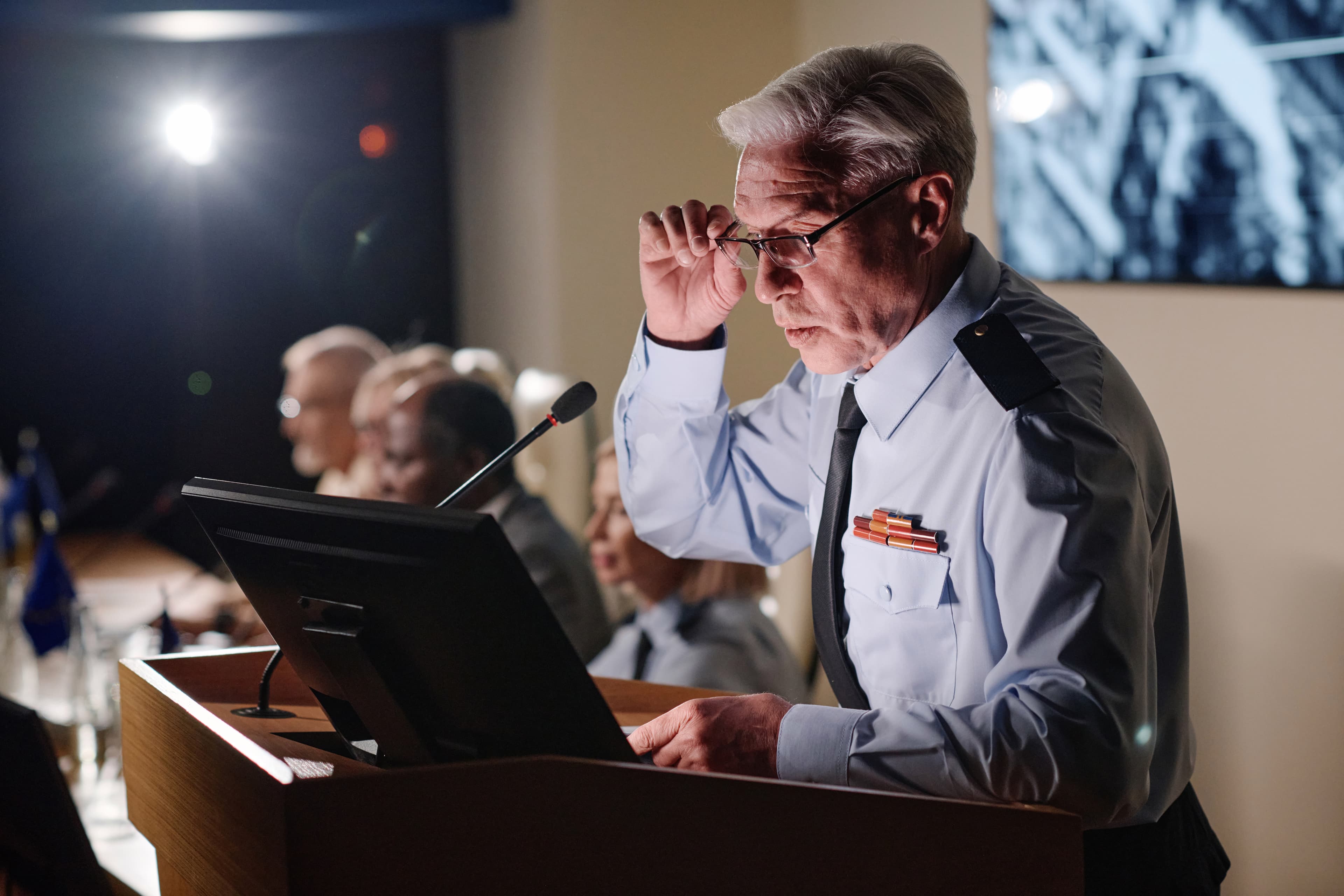 Del Carmen Consulting presenting insights to civic leaders